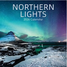Northern Lights 2026 Wall Calendar