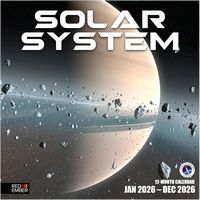 Solar System 2026 Wall Calendar