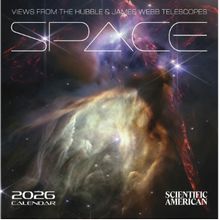 Space 2026 Wall Calendar