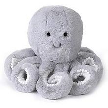 Plush Gray Octopus Stuffed Animal