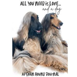 Afghan Hound - Lined Journal