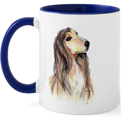 Afghan Hound Ceramic Coffee Mug