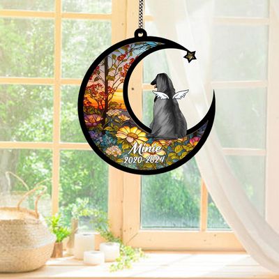 Personalized Afghan Hound Suncatcher