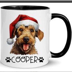 Airedale Terrier Personalized Mug