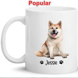 Akita Personalized Mug