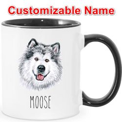 Alaskan Malamute Personalized Mug