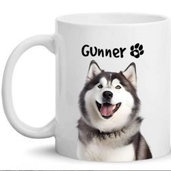 Alaskan Malamute Personalized Mug