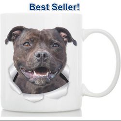 Happy American Staffordshire Terrier Mug