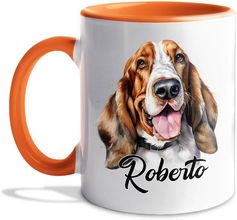 Basset Hound Personalized Mug