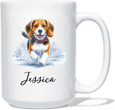 Personalized Beagle Mug