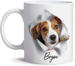 Personalized Beagle Mug