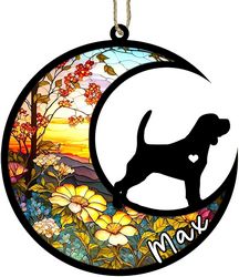 Personalized Beagle Suncatcher