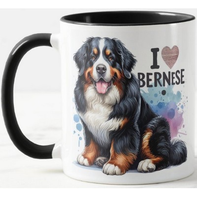 I Love My Bernese Mountain Dog Coffee Mug