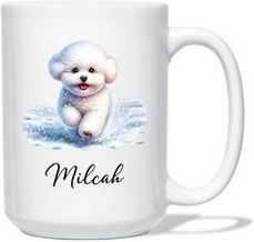 Bichon Frise Mug - Personalized