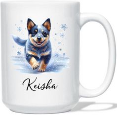 Blue Heeler Personalized Mug