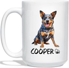 Blue Heeler Personalized Mug