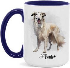 Borzoi Personalized Mug
