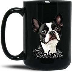 Personalized Boston Terrier Mug