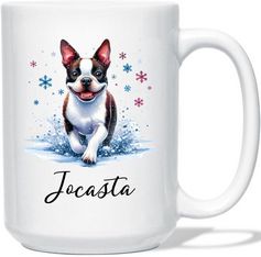 Personalized Boston Terrier Mug