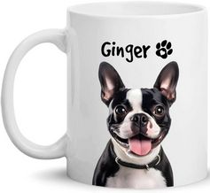 Boston Terrier Personalized Mug