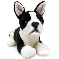 Baxter The Boston Terrier - 12 Inch Stuffed Animal Plush Dog