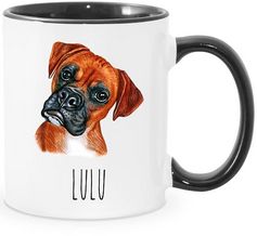 Boxer Personalized Mug