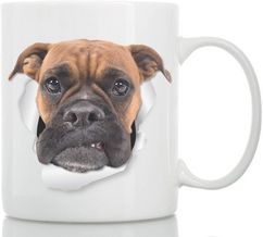 Grumpy Boxer Dog Mug