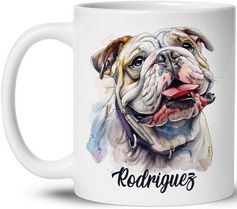 Bulldog Personalized Mug