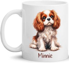 Cavalier King Charles Spaniel Personalized Mug 2026 Calendar