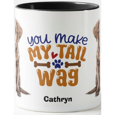 Chesapeake Bay Retriever You Make My Tail Wag Mug