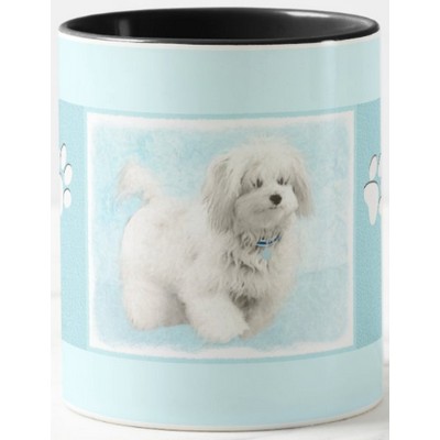 Coton de Tulear Ceramic Mug Center View