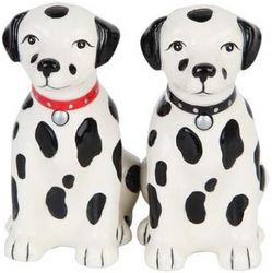  Dalmatian Puppies Magnetic Salt and Pepper Shakers