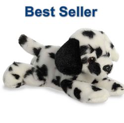 Aurora® Adorable Mini Flopsie™ Dipper Dalmatian™ Stuffed Animal 