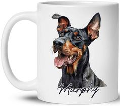 Doberman Pinscher Personalized Mug