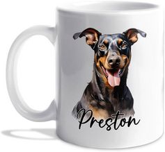 Doberman Pinscher Personalized Mug