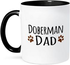 Doberman Pinscher Dad Mug
