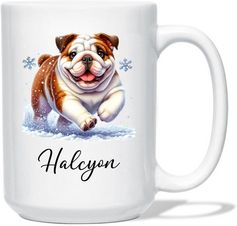 English Bulldog Personalized Mug