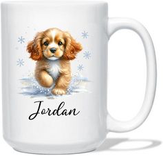 English Cocker Spaniel Customizable Mug