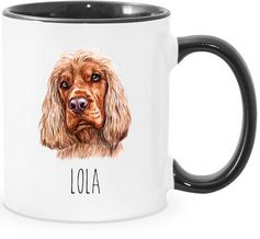 English Cocker Spaniel Personalized Coffee Mug