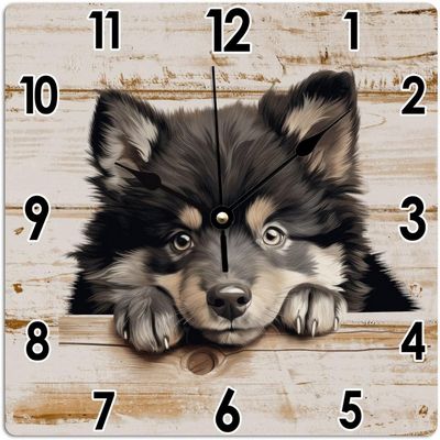 Finnish Lapphund Wall Clock