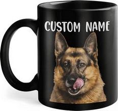 German Shepherd Mug Personalized
