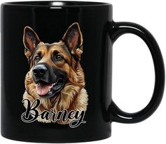 German Shepherd Mug Personalized
