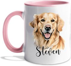 Personalized Golden Retriever Mug