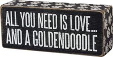 Box Sign-Goldendoodle