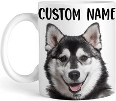 Husky Mug - Customized Name