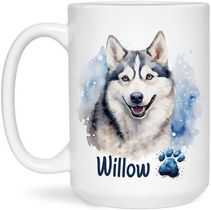 Siberian Husky Personalized Mug