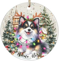 Icelandic Sheepdog Ornament