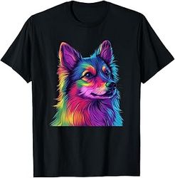Colorful Icelandic Sheepdog T-Shirt