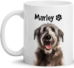 Personalized Irish Wolfhound Mug 2026 Calendar