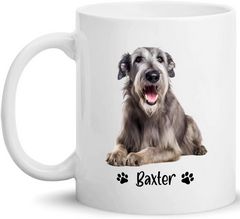 Personalized Irish Wolfhound Mug 2026 Calendar